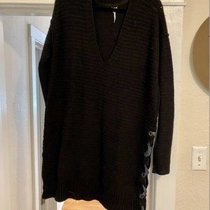 Free People Side Tie Sweater Dress